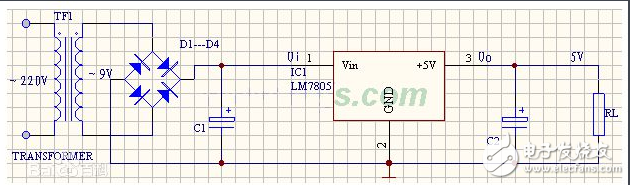 電源穩(wěn)壓器廠家關于三端穩(wěn)壓器7805的應用詳解